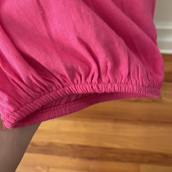 Torrid Pink Mini Rayon‎ Slub Pintuck Neck Skater Dress Size 2X (18-20) NWT - Picture 7 of 14